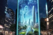 城市户外广告，科学与创新的未来规划